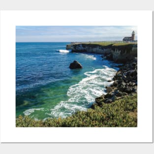 Lighthouse Point Santa Cruz California Posters and Art